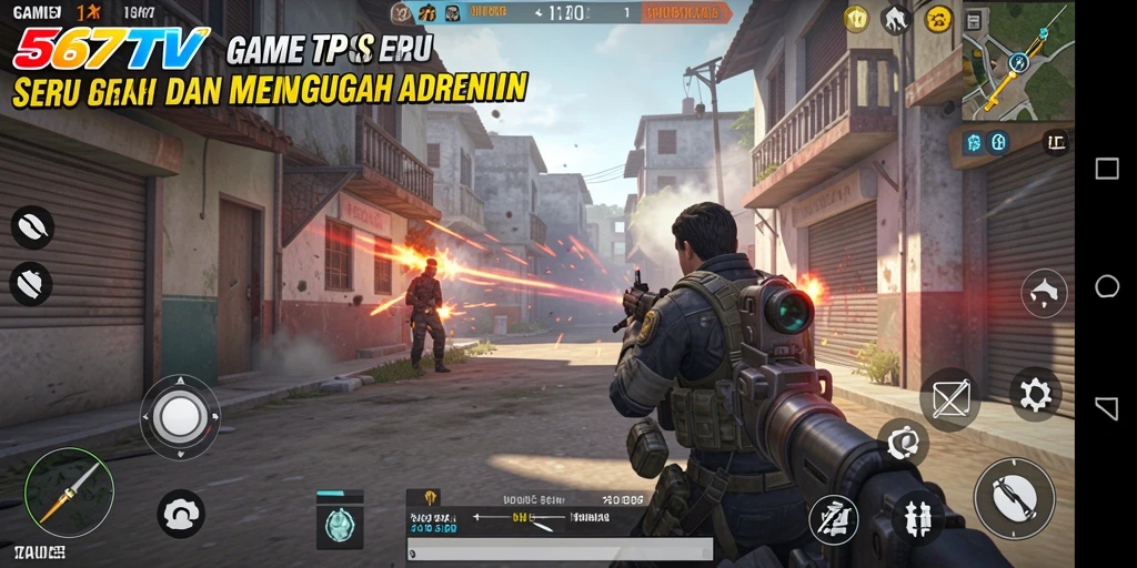 Tampilan gameplay mendebarkan dari 567TV yang memukau.