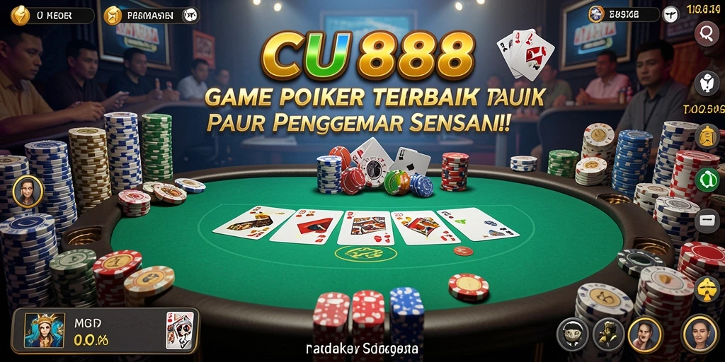 Tampilan gameplay seru dan kompetitif di CU888.