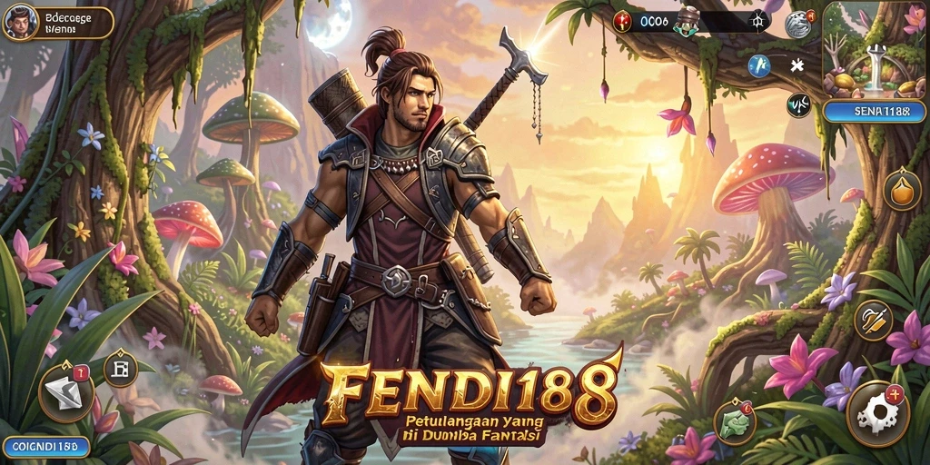 Tangkapan layar utama dari gameplay FENDI188 menampilkan aksi petualangan yang mendebarkan.