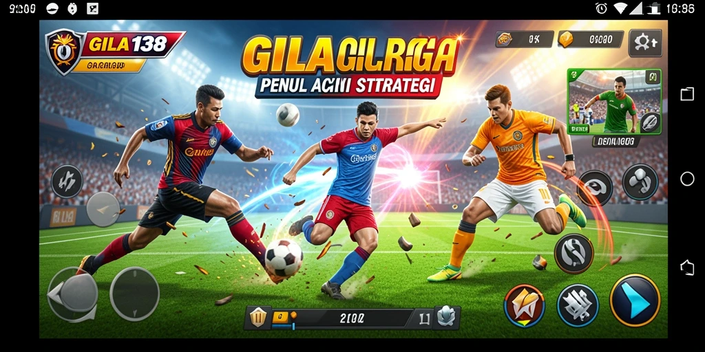 Tangkapan layar GILA138 menunjukkan gameplay olahraga yang menarik.