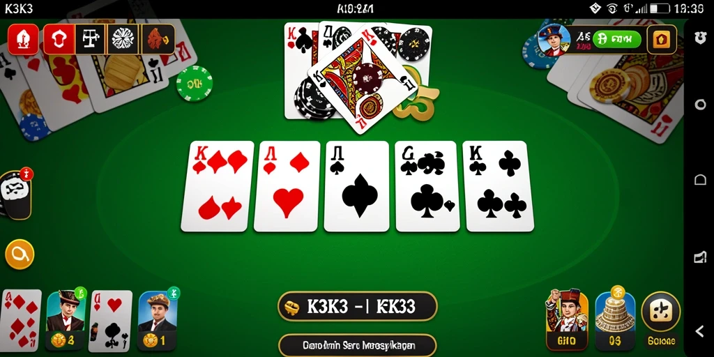 Tampilan menarik dari gameplay K3K3 yang penuh aksi.