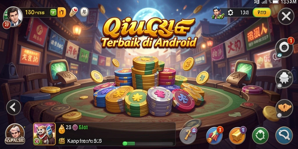 Screenshot gameplay QiuQiu di KAPALSLOT menunjukkan momen seru permainan.