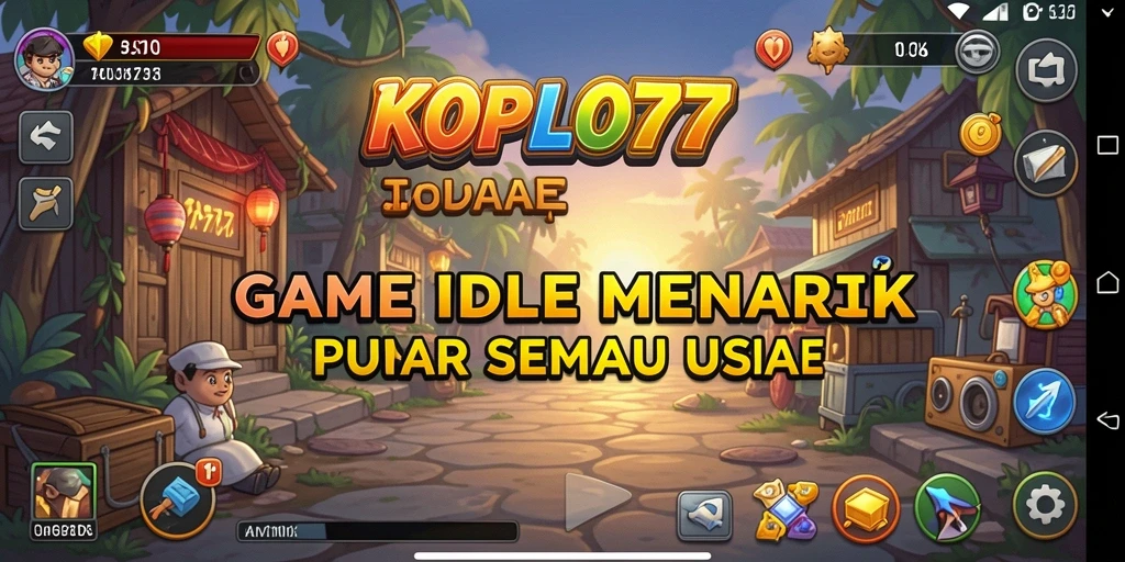 Tampilan gameplay KOPLO77 yang menarik dengan elemen Idle yang dinamis.